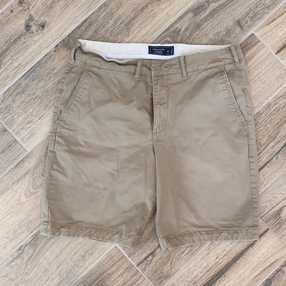 Abercrombie khaki shorts